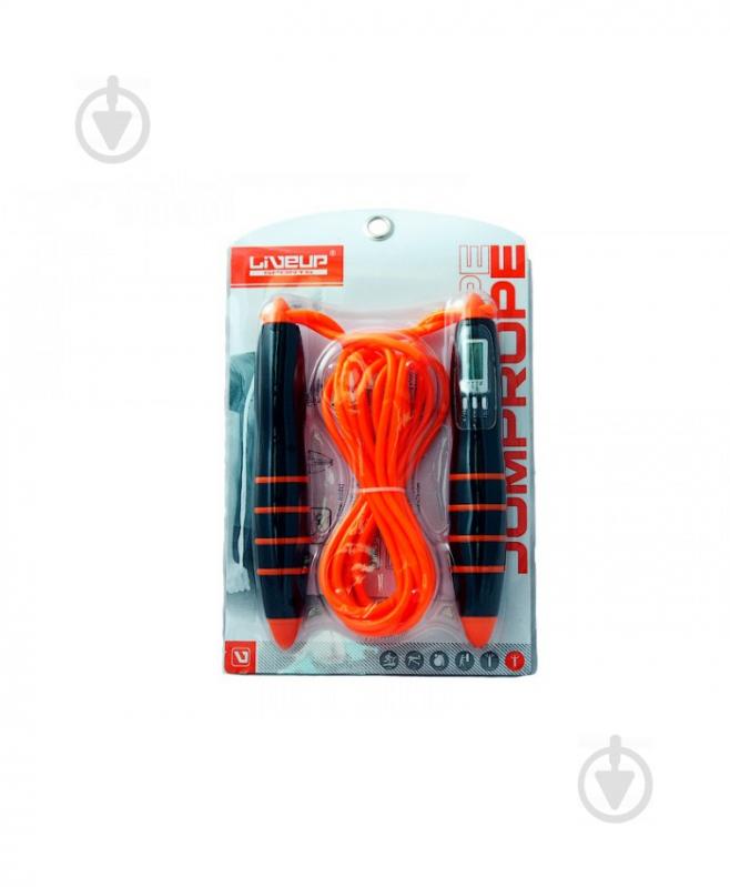 Скакалка LiveUp CABLE JUMPROPE 275 см - фото 1