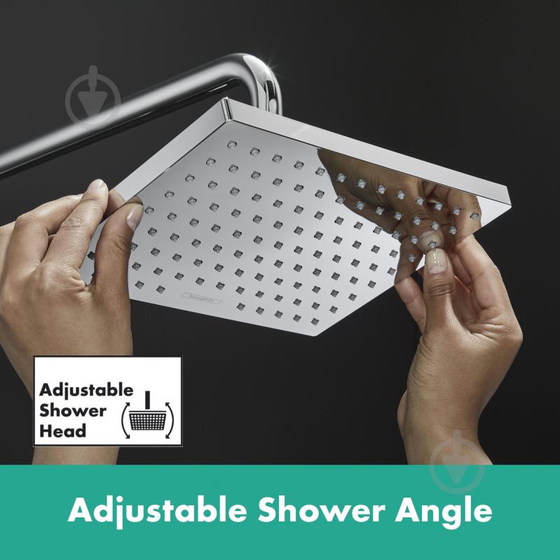 Верхний душ Hansgrohe VERNIS SHAPE 230мм - фото 8