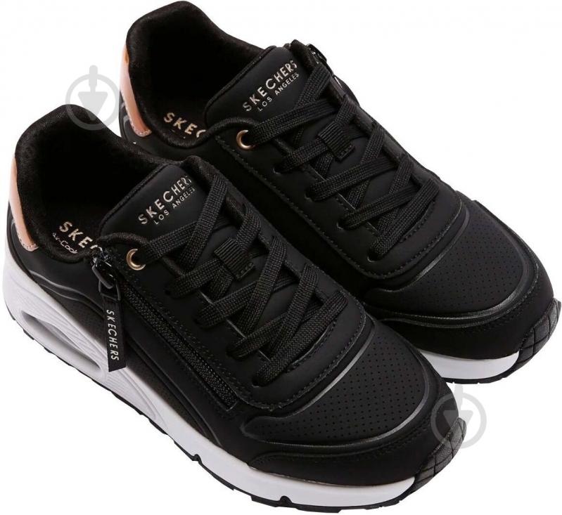 Кросівки для дівчинки Skechers 310554L BKRG UNO GEN1 р.EUR 37 чорний - фото 7 Кросівки для дівчинки Skechers 310554L BKRG UNO GEN1 р.EUR 37 чорний - фото 7