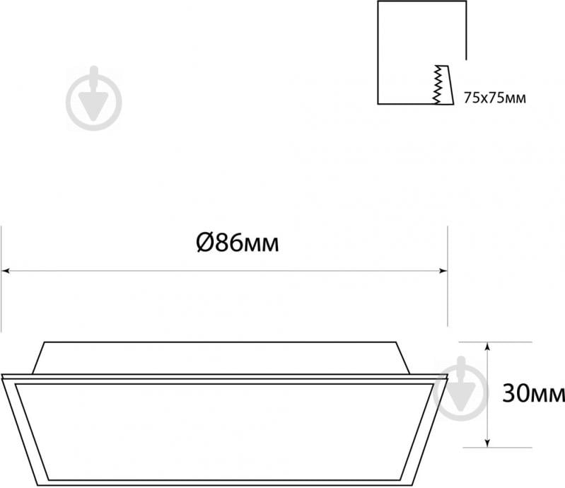 Светильник точечный Светкомплект SDAL-S 07 LED 3000 К белый - фото 7