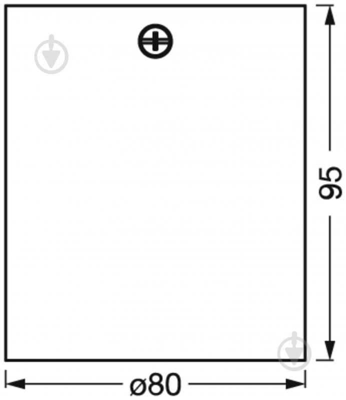 Світильник точковий Osram Spot Surface Round WT GU10 білий - фото 7