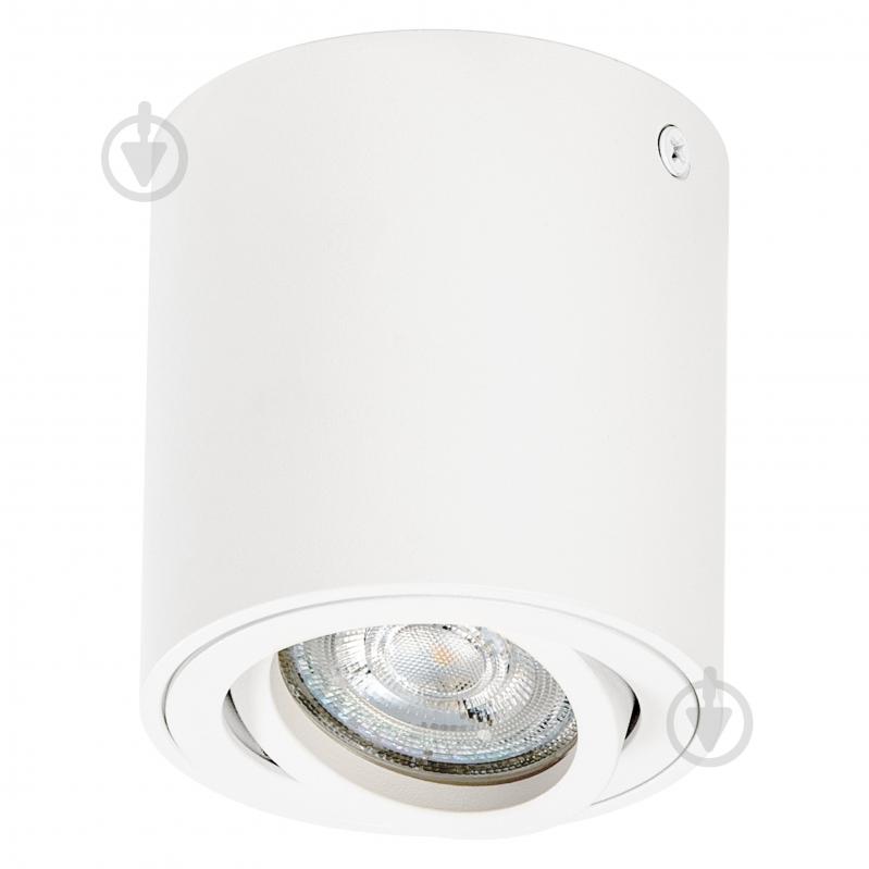 Світильник точковий Osram Spot Surface Round WT GU10 білий - фото 3