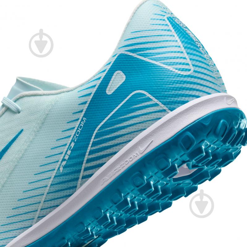 Бутсы Nike ZOOM VAPOR 16 ACADEMY TF FQ8449-400 р.46 синий - фото 9