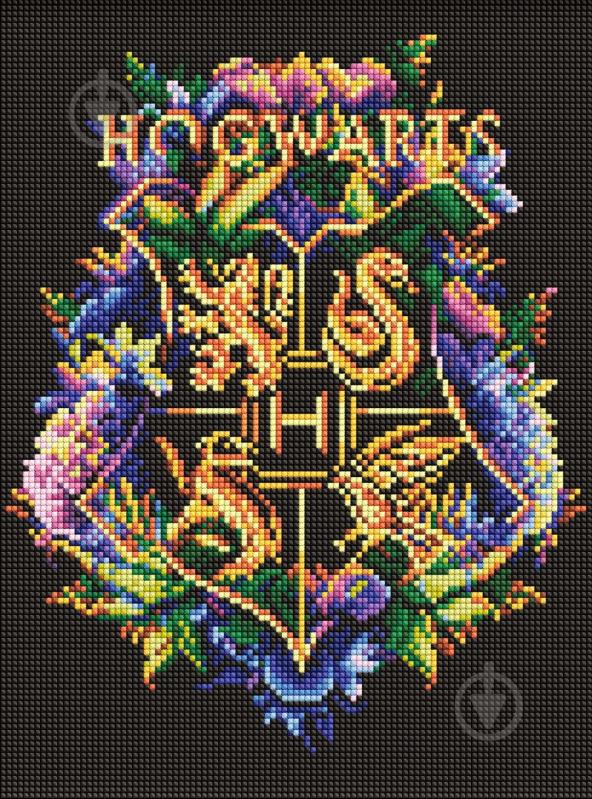Алмазная мозаика Harry Potter: Герб Хогвартса ©Warner Bros. Ideyka - фото 1