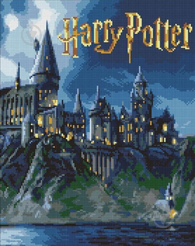 Алмазная мозаика Harry Potter: Хогвартс ночью ©Warner Bros. Ideyka - фото 1 Алмазная мозаика Harry Potter: Хогвартс ночью ©Warner Bros. Ideyka - фото 1