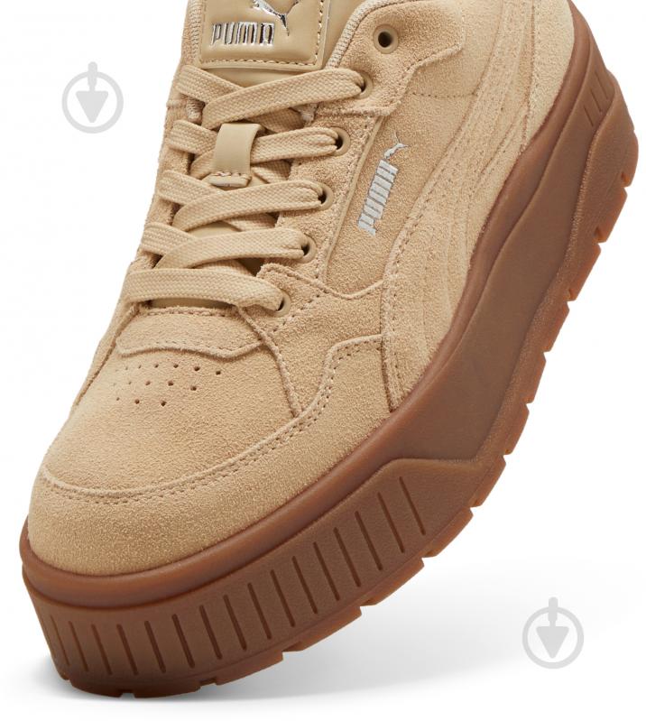 Кроссовки женские демисезонные Puma KARMEN II IDOL SD 39746201 р.39 бежевые - фото 4