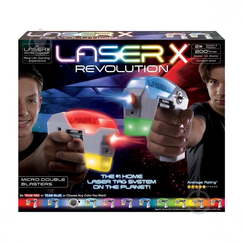 Лазерное оружие Laser X Revolution Micro для двух игроков 88168 - фото 8