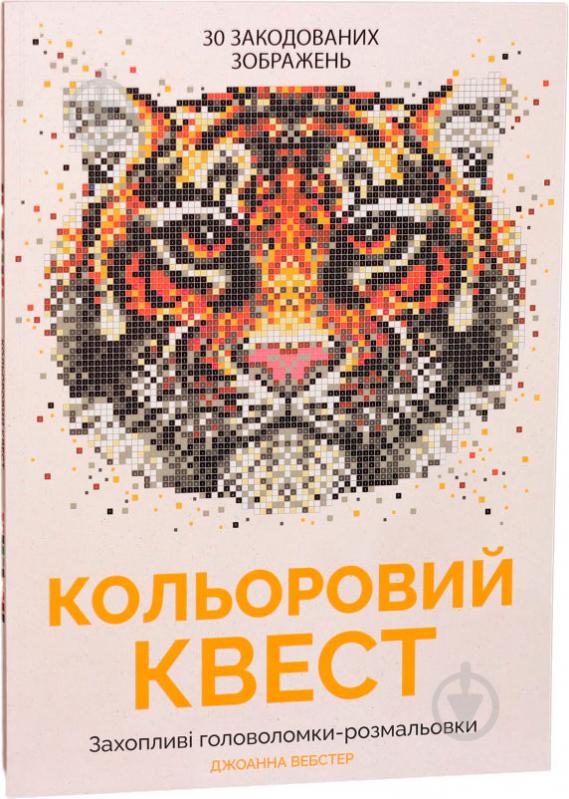 Книга Джоанна Вебстер «Кольоровий квест» 978-617-7579-02-0 - фото 1