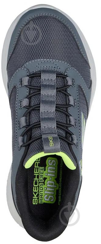 Кросівки для хлопчика Skechers 403899L CCBK GO RUN 400 V2 р.EUR 35 сірий - фото 4 Кросівки для хлопчика Skechers 403899L CCBK GO RUN 400 V2 р.EUR 35 сірий - фото 4