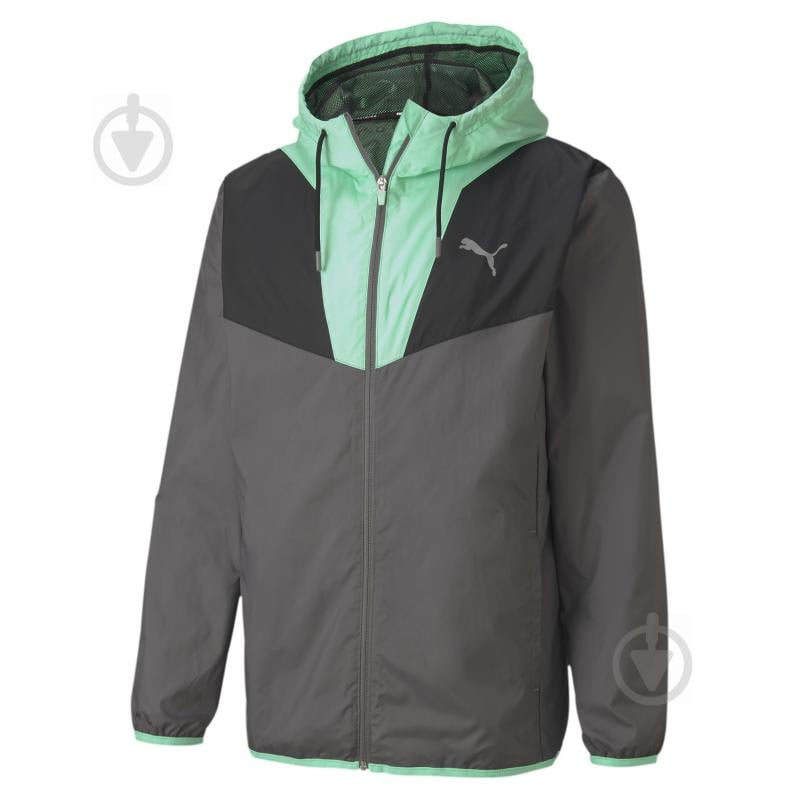 Вітрівка чоловіча Puma Reactive Woven Jacket 51898002 р.M чорна - фото 2