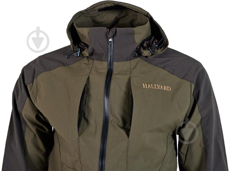 Куртка чоловіча демісезонна Hallyard Roermond 2324.10.31 р.XXXXL зелена - фото 9