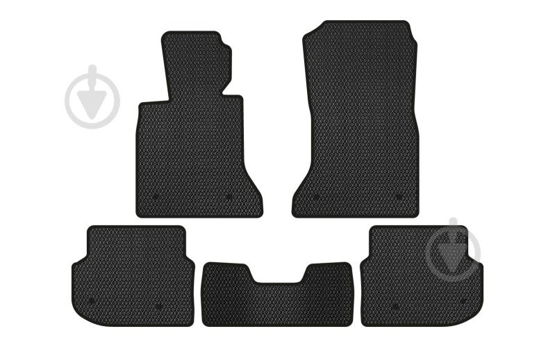 Килимки автомобільні EVAtech BMW 5 Series (F10) Electric seats 2010-2013 BM31055CB5BW8RBB модельні - фото 1