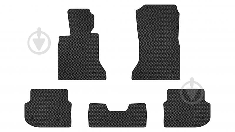 Килимки автомобільні EVAtech BMW 5 Series (F10) Electric seats 2010-2013 BM33283CB5BW8RBB модельні - фото 1