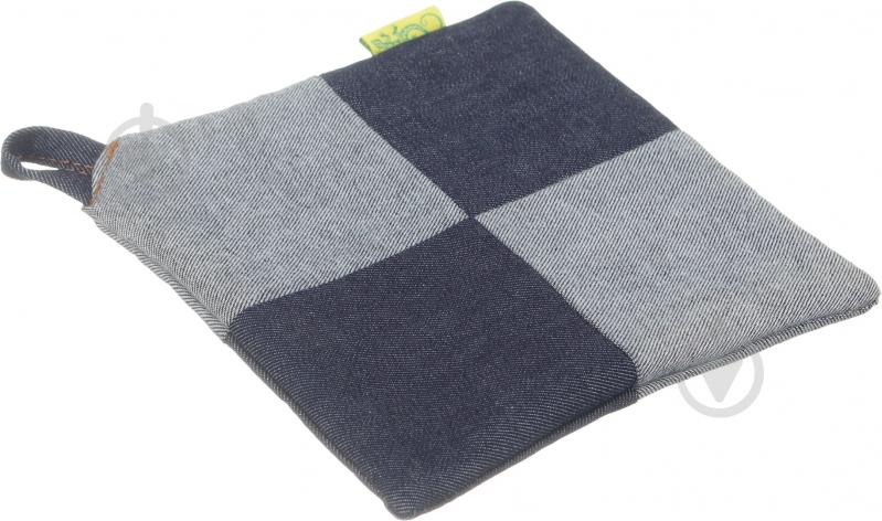 Прихватка джинсовая 17x17 см синий Lizard-jeans - фото 2 Прихватка джинсовая 17x17 см синий Lizard-jeans - фото 2