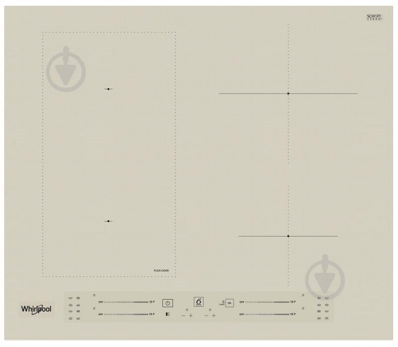 Варильна поверхня індукційна Whirlpool WL S2760 BF/S - фото 1