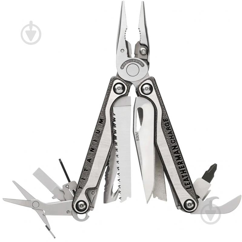 Мультитул Leatherman Charge TTI Plus, синтетический чехол (19 инстр) 832528 - фото 1