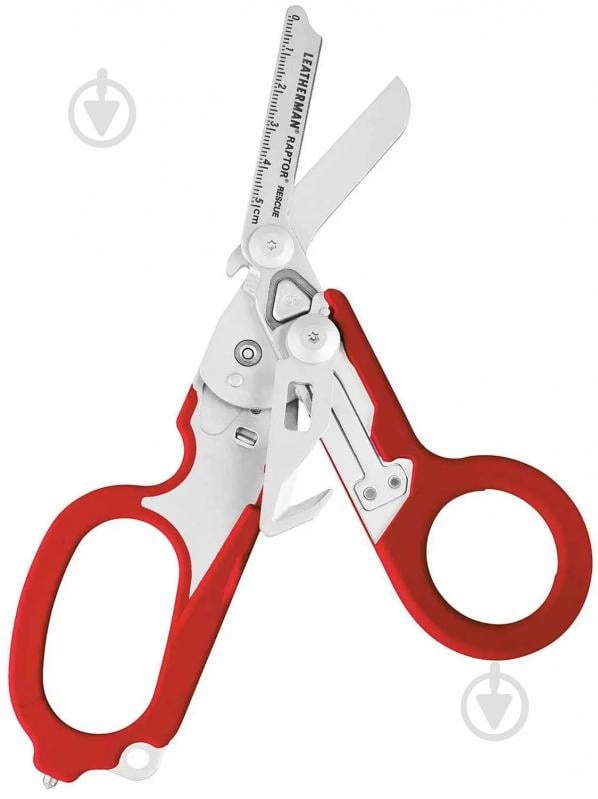 Ножницы Leatherman Raptor Rescue Red, utility чехол (6 инстр) 832337 - фото 1