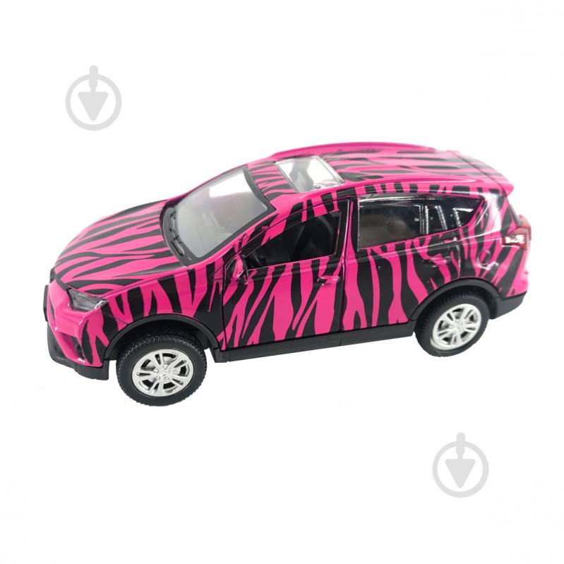 Автомодель Technopark Glamcar Toyota 1:32 RAV4-12GRL-COW - фото 1