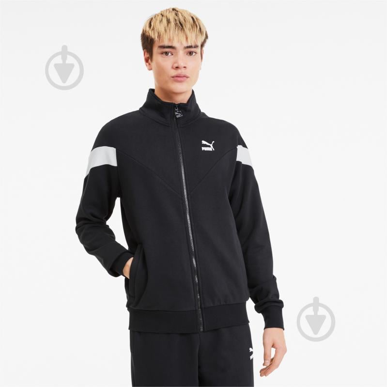 Джемпер Puma Iconic MCS Track Jacket FT 59644601 р. L чорний - фото 1
