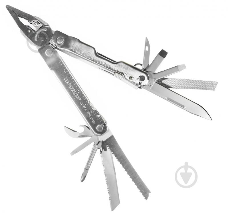 Мультитул Leatherman Super Tool 300, синтетический чехол (19 инстр) 831148 - фото 13