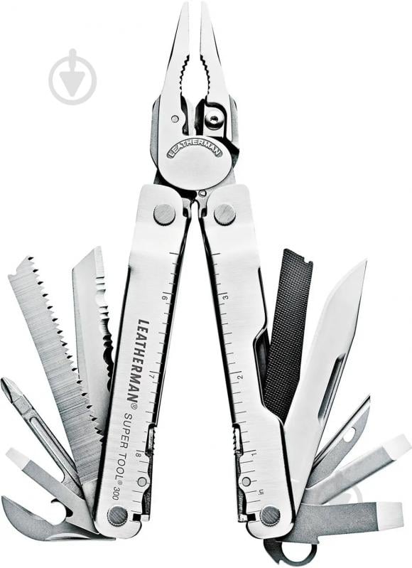 Мультитул Leatherman Super Tool 300, синтетический чехол (19 инстр) 831148 - фото 1