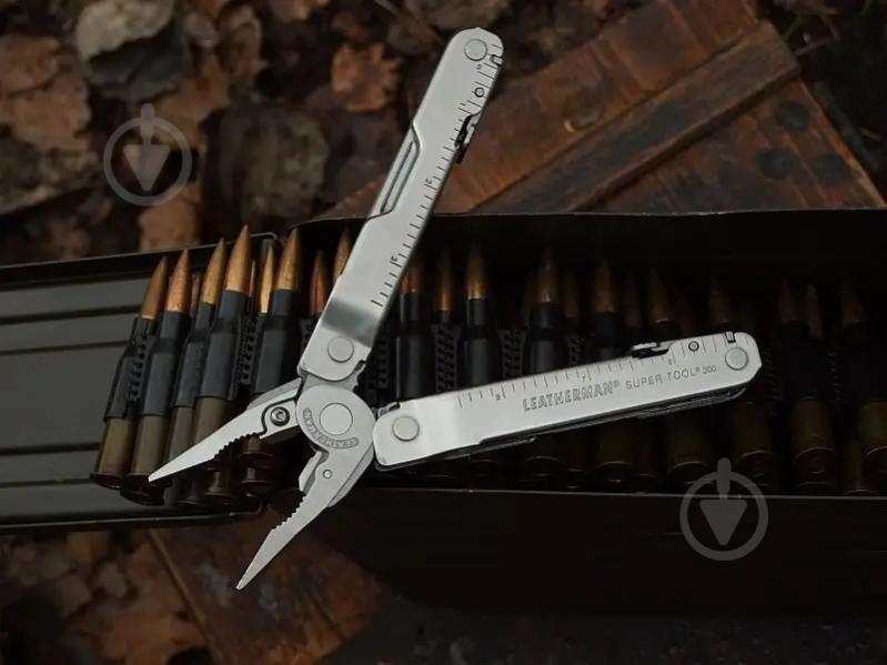 Мультитул Leatherman Super Tool 300, синтетический чехол (19 інстр) 831148 - фото 20