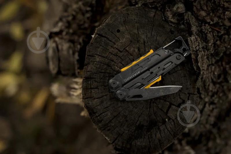 Мультитул Leatherman Signal Black, синтетический чехол (19 инстр) 832586 - фото 12