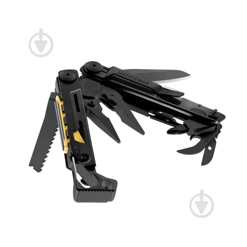 Мультитул Leatherman Signal Black, синтетический чехол (19 інстр) 832586 - фото 2