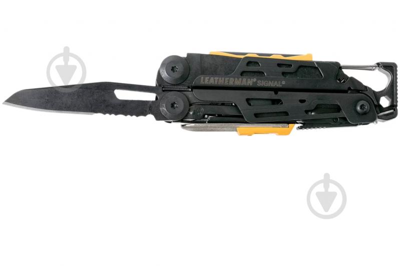 Мультитул Leatherman Signal Black, синтетический чехол (19 инстр) 832586 - фото 11