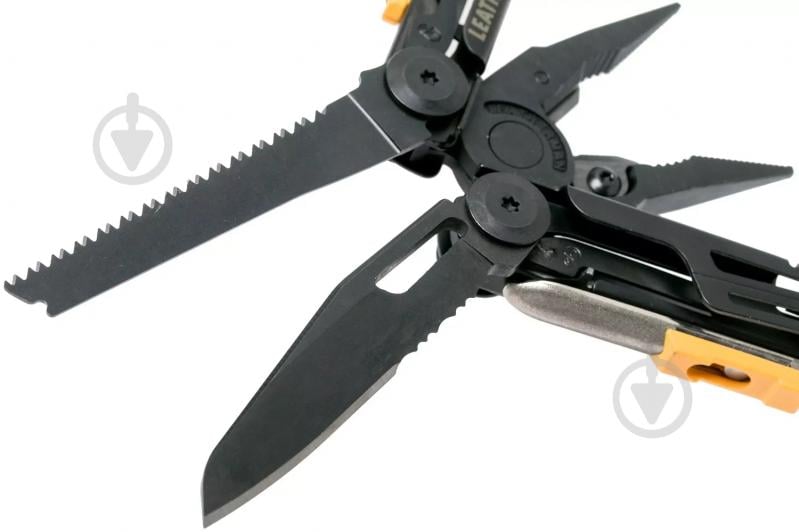 Мультитул Leatherman Signal Black, синтетический чехол (19 инстр) 832586 - фото 9