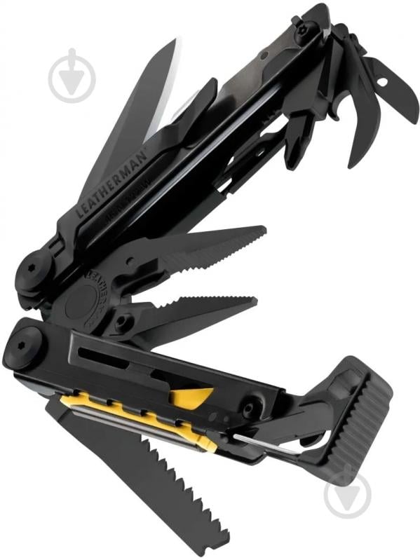 Мультитул Leatherman Signal Black, синтетический чехол (19 инстр) 832586 - фото 7