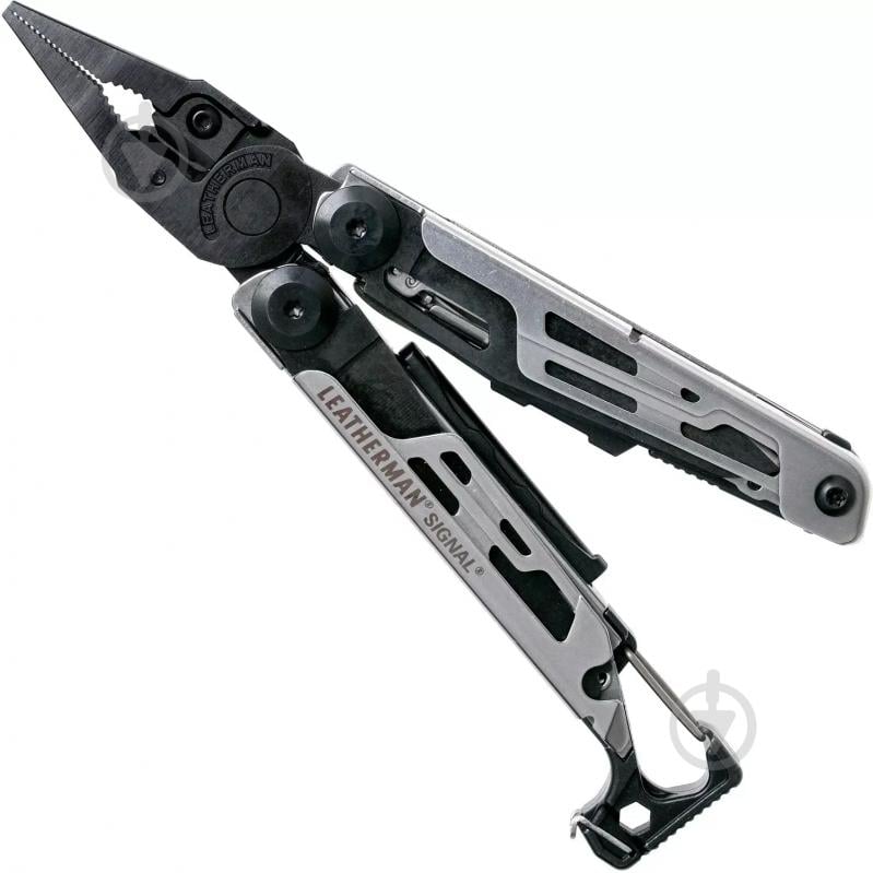 Мультитул Leatherman Signal Black & Silver, синтетический чехол (19 інстр) 832625 - фото 10