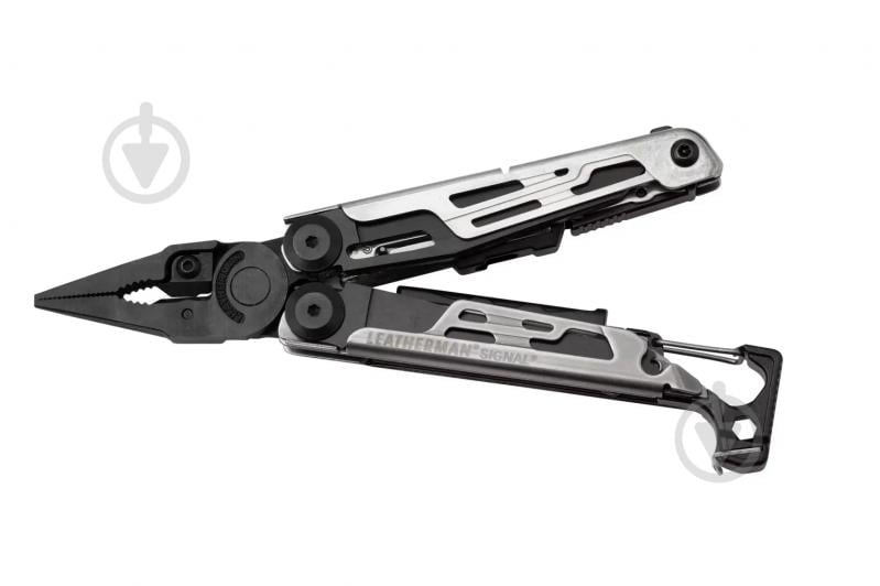 Мультитул Leatherman Signal Black & Silver, синтетический чехол (19 інстр) 832625 - фото 9