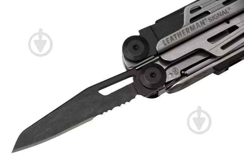 Мультитул Leatherman Signal Black & Silver, синтетический чехол (19 інстр) 832625 - фото 8