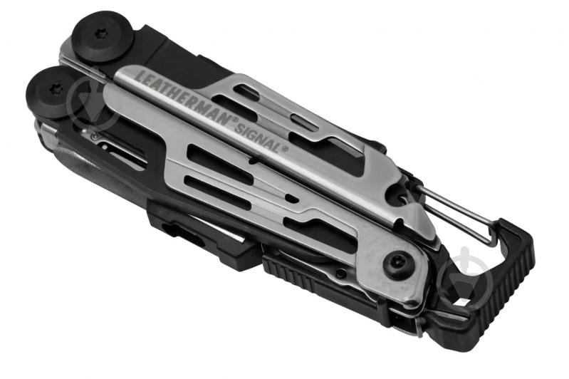 Мультитул Leatherman Signal Black & Silver, синтетический чехол (19 инстр) 832625 - фото 4