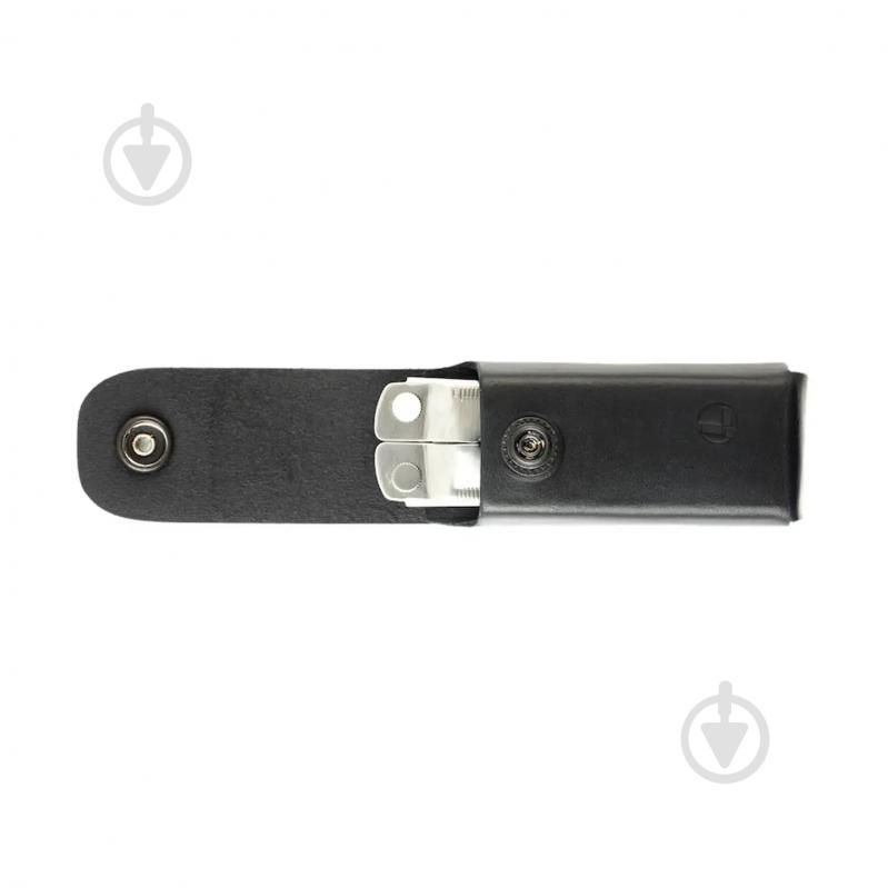Чохол Leatherman для мультитула Large 4.5", чорна шкіра - фото 5