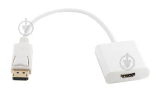 Кабель PowerPlant 0.15 м (KD00AS1236) DisplayPort - HDMI - фото 1