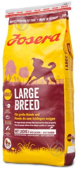 Корм сухий для собак для крупних порід Josera Large Breed домашній птах (50012843) 12,5 кг - фото 1