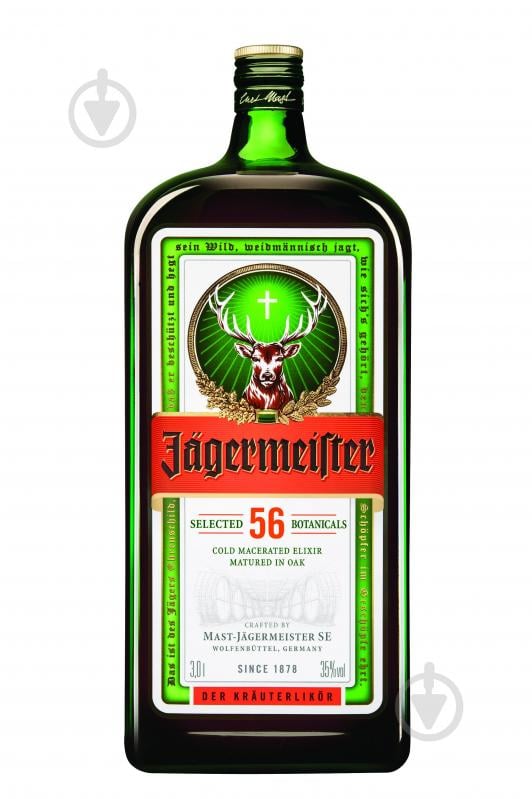 Ликер Jagermeister (1LK-LJA300-015) 3 л - фото 1