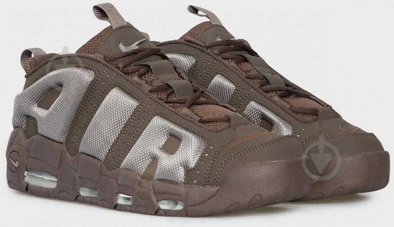 Кросівки чоловічі демісезонні Nike AIR MORE UPTEMPO LOW FZ3055-200 р.47 коричневі - фото 3