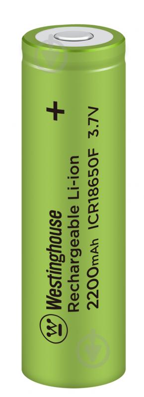 Акумулятор Westinghouse 2200mAh Li-ion ICR 18650 1 шт. (ICR18650F-2200) - фото 1