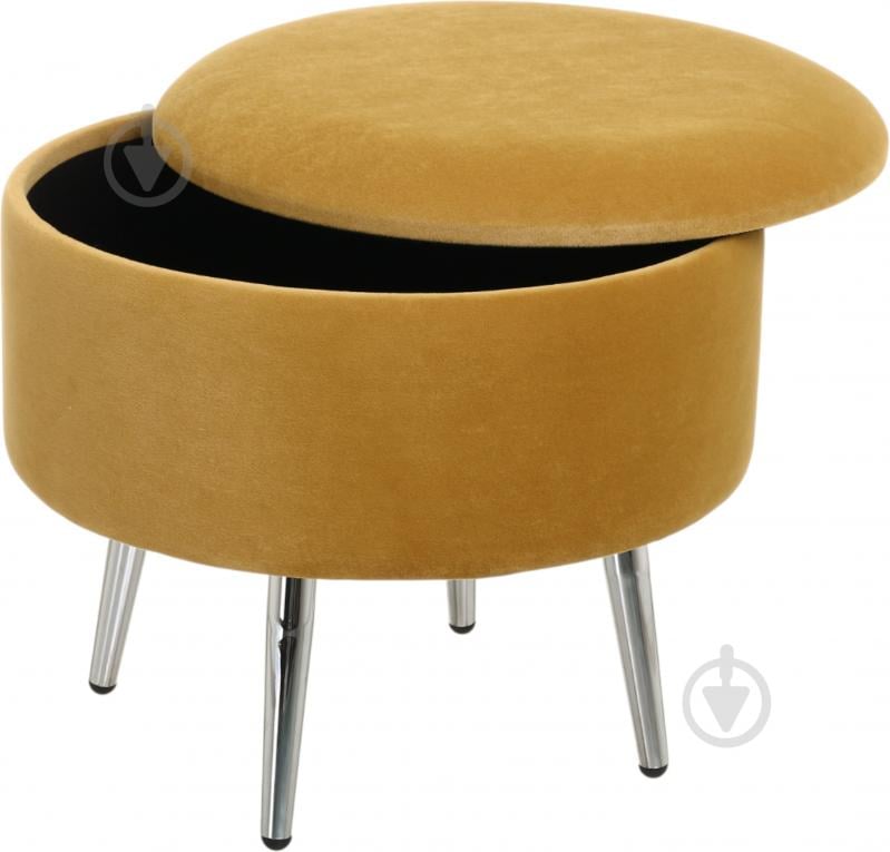 Скриня-пуф Sensio для зберігання Lumen 390х425х390 мм жовтий (VWF19B290VB-18C) - фото 2 Скриня-пуф Sensio для зберігання Lumen 390х425х390 мм жовтий (VWF19B290VB-18C) - фото 2