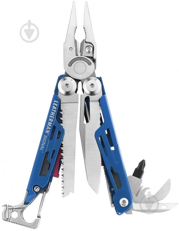 Мультитул Leatherman Signal Cobalt, синтетический чехол (19 інстр) 832741 - фото 1