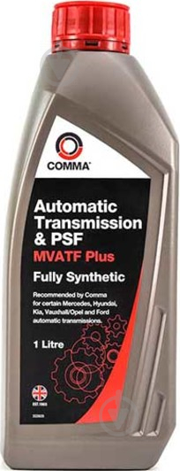 Масло трансмиссионное COMMA MV PLUS ATF 1 л (MVATF PLUS 1L) - фото 1