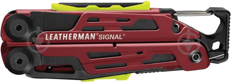 Мультитул Leatherman Signal Crimson, синтетичний чохол (19 інстр) 832745 - фото 10