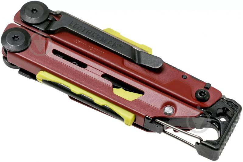 Мультитул Leatherman Signal Crimson, синтетичний чохол (19 інстр) 832745 - фото 9