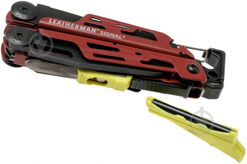 Мультитул Leatherman Signal Crimson, синтетичний чохол (19 інстр) 832745 - фото 8