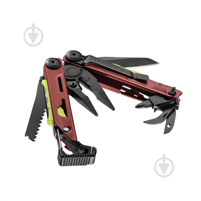 Мультитул Leatherman Signal Crimson, синтетичний чохол (19 інстр) 832745 - фото 2