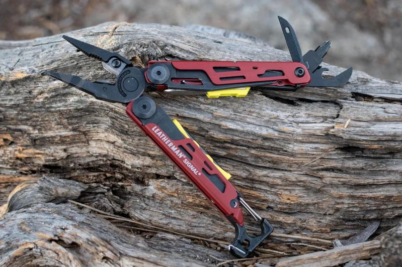 Мультитул Leatherman Signal Crimson, синтетичний чохол (19 інстр) 832745 - фото 16