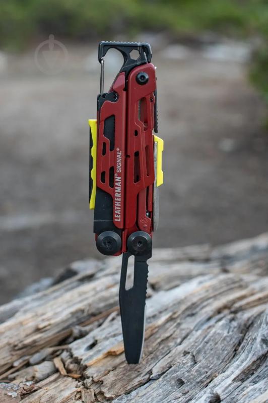 Мультитул Leatherman Signal Crimson, синтетичний чохол (19 інстр) 832745 - фото 17